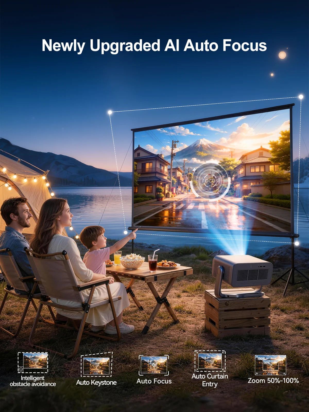 Vidéoprojecteur Premium ThundeaL 4K Dolby 3D AirPlay