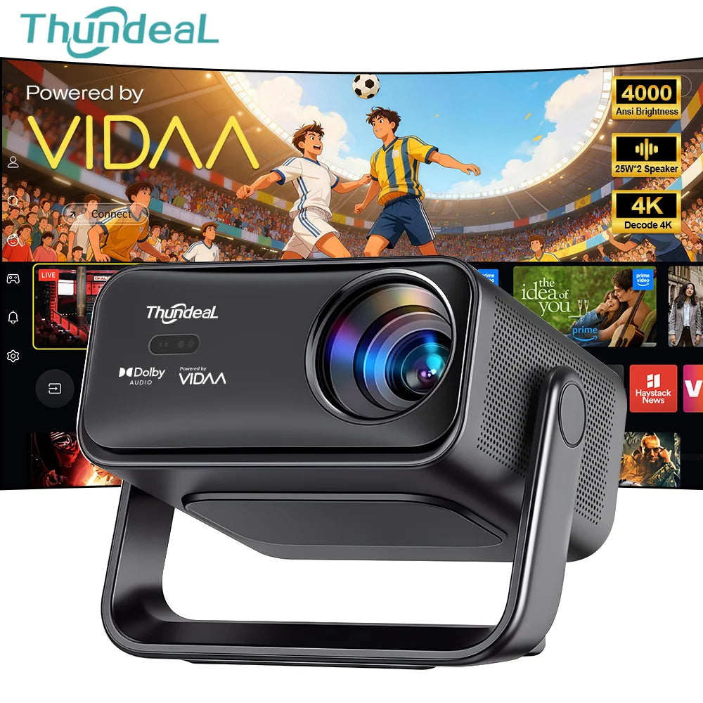 Vidéoprojecteur Premium ThundeaL 4K Dolby 3D AirPlay