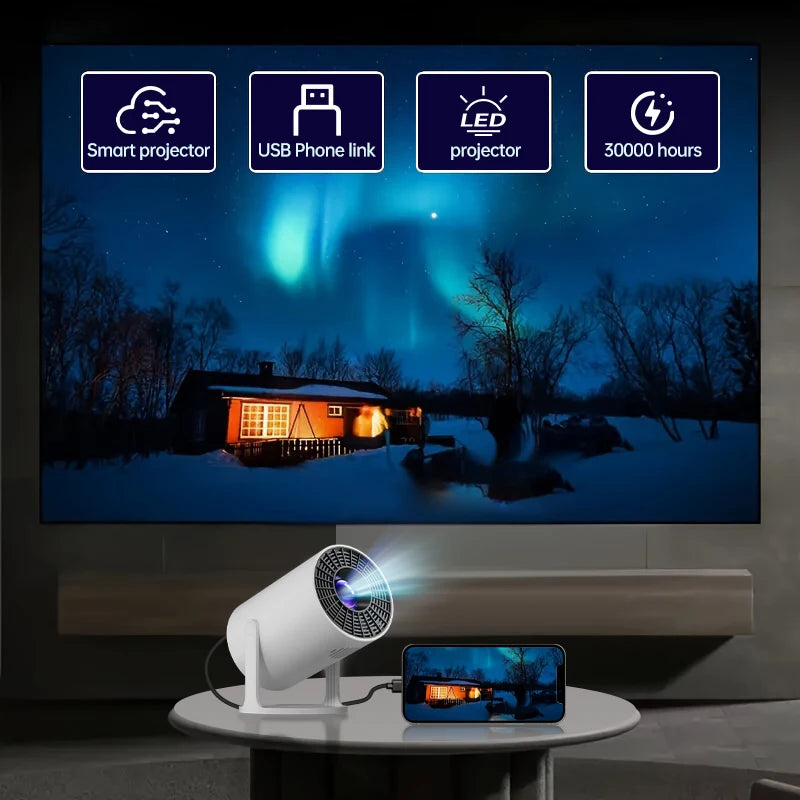 Vidéoprojecteur Mini Focale Courte Full HD Rotation 270°