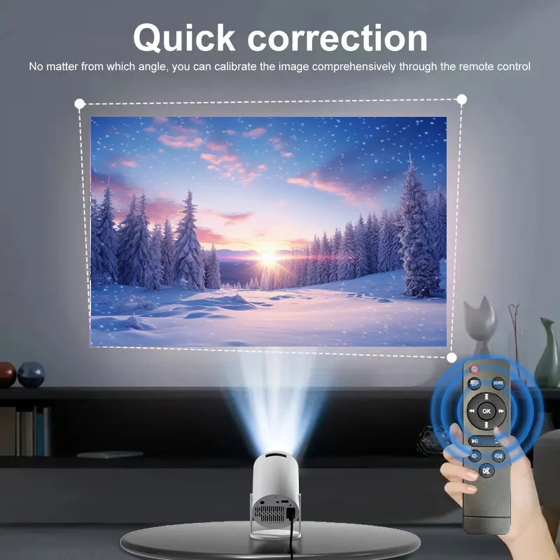 Vidéoprojecteur Mini Focale Courte Full HD Rotation 270°