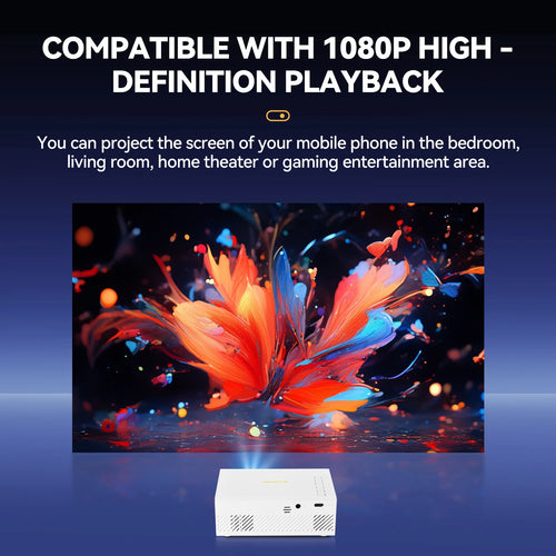 Mini Vidéoprojecteur LED Compact Connexion Smartphone