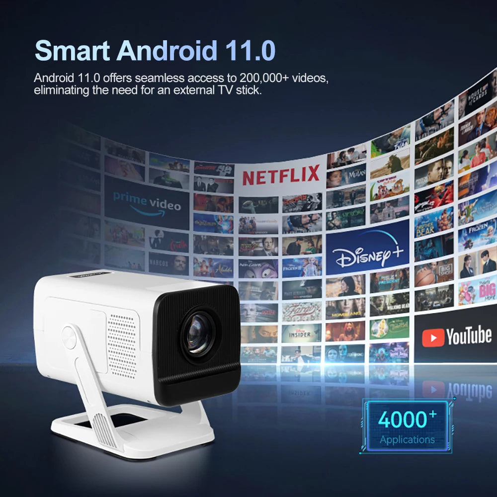 Vidéoprojecteur Android PROGAGA PG310 4K 300 ANSI