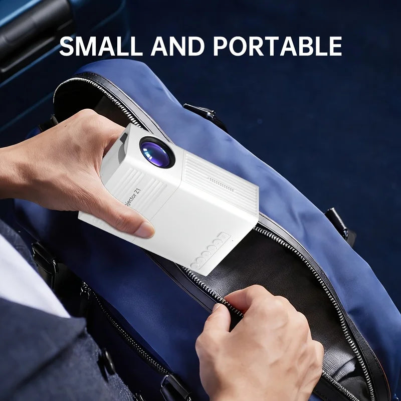 Vidéoprojecteur Portable Full HD Télécommande Multi-Appareils