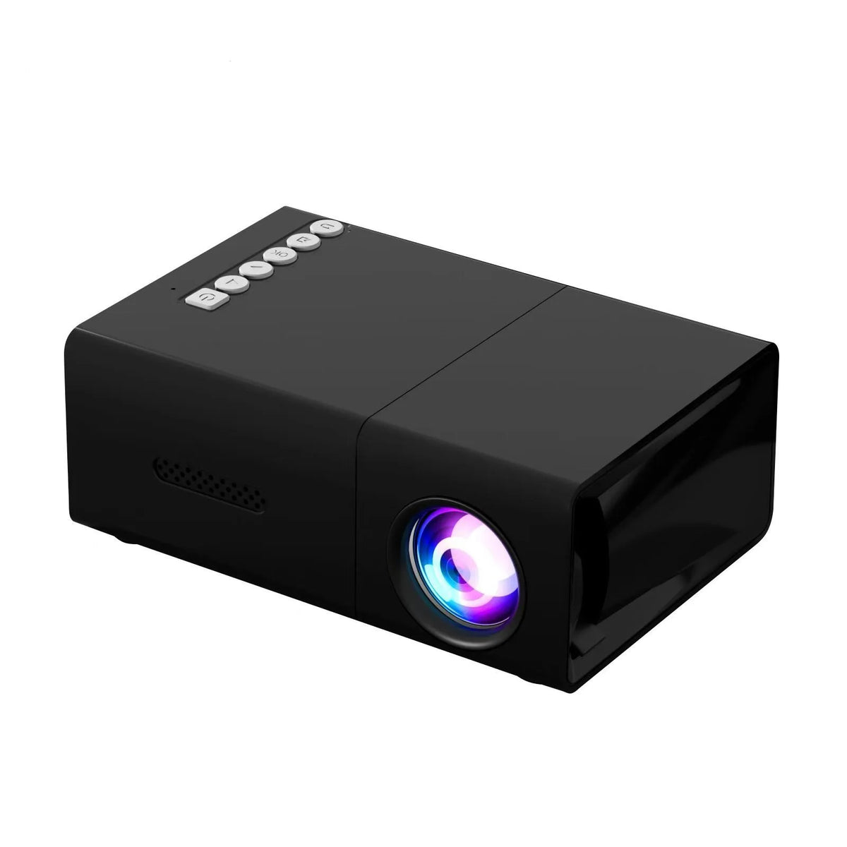 Mini Vidéoprojecteur Portable USB 4K Multicolore