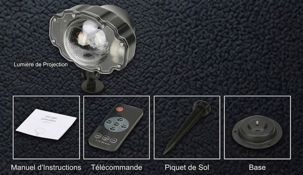 Boîtier étanche IP65 et télécommande incluses avec ce cadeau de Noël pour toute la famille