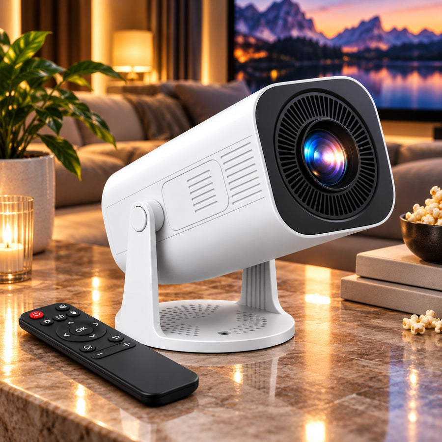 XGODY Gimbal 3 Pro incliné sur son socle rotatif, avec sa télécommande